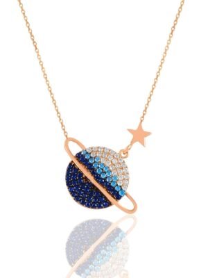 World and star Necklaces