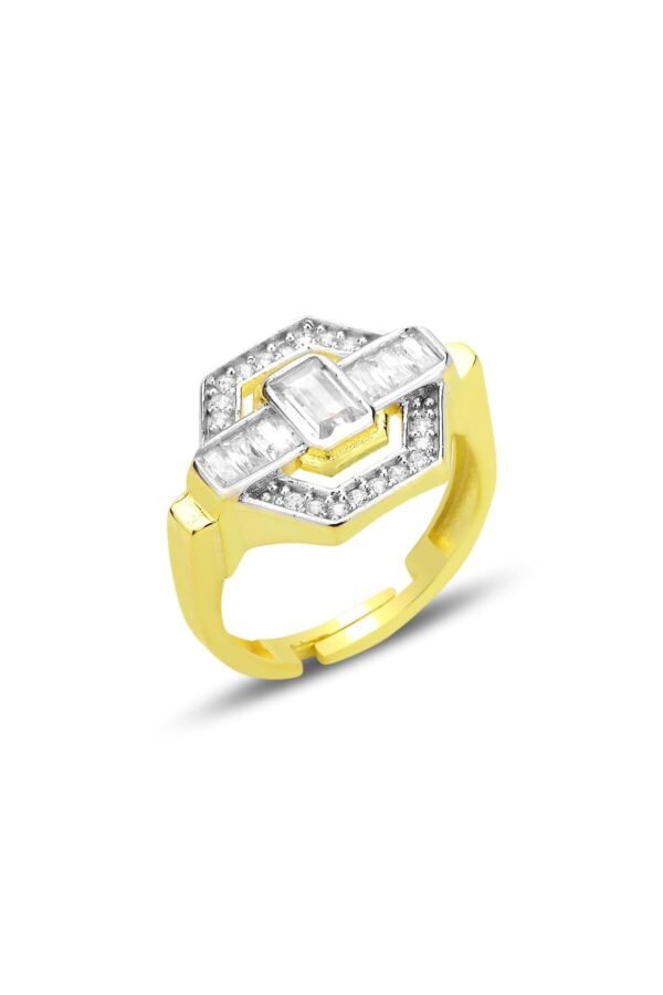 The Promise Silvre Gold Adjustable Ring