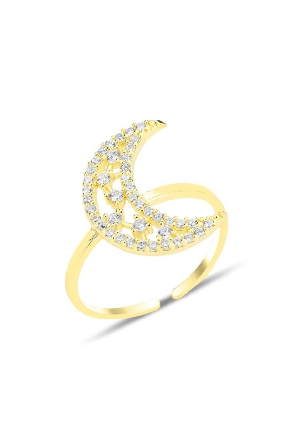 The Moonbeam Silver Adjustable Rings