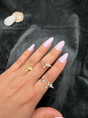 Adjustable Bird Design 925 Sterling Silver Ring