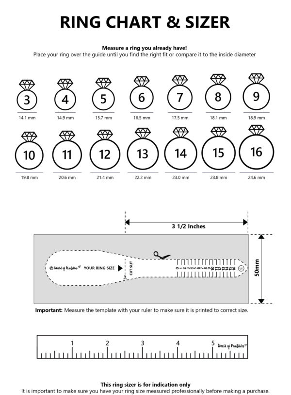 3-Row Stone Bronze 925 Silver Ring